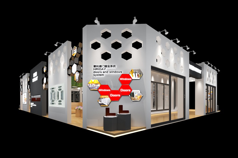 上海門窗展位展臺(tái)搭建,意利德展覽展會(huì)布置-美湖